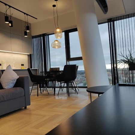 Hanza Tower Szczecin Sky Apart 18Th Floor A Apartamento Exterior foto