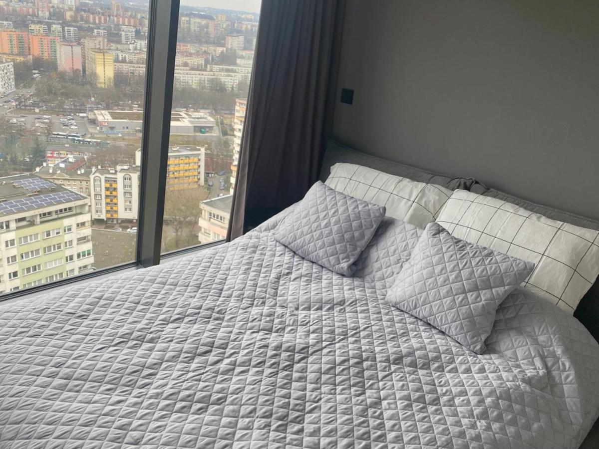 Hanza Tower Szczecin Sky Apart 18Th Floor A Apartamento Exterior foto